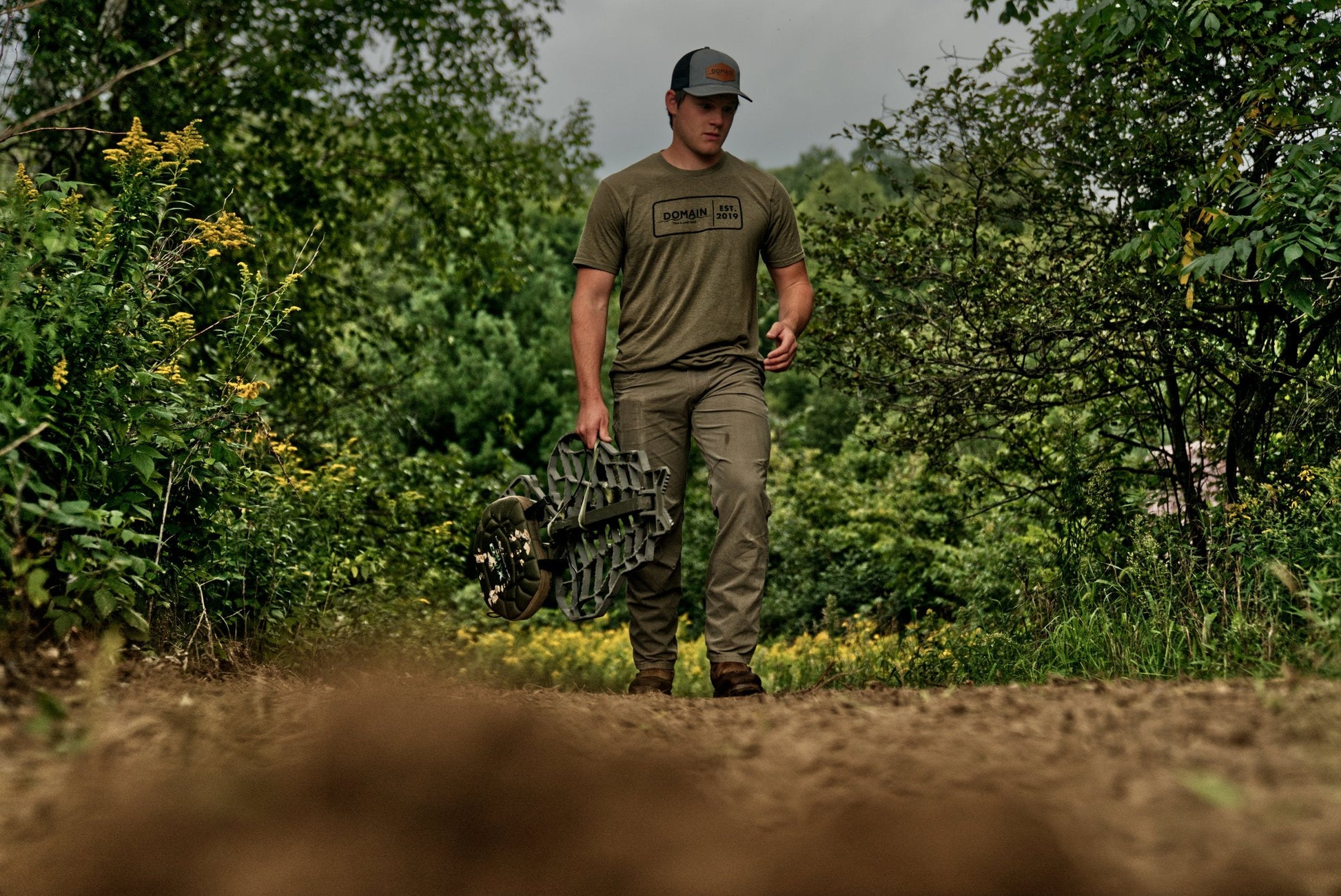 Domain Military Green T-Shirt
