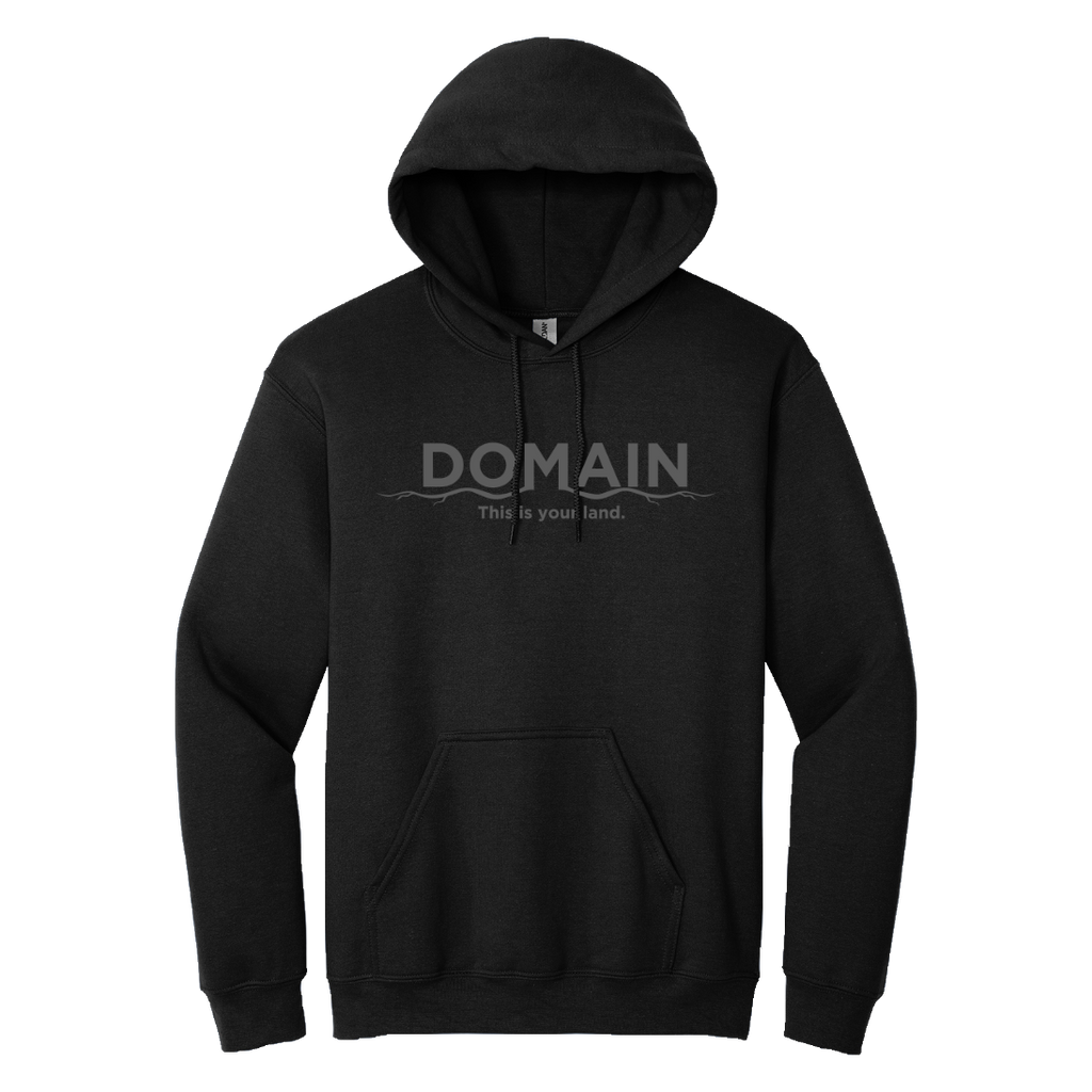 Domain Black Sweatshirt